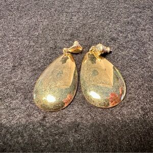 Radiant Gold Drop Earrings